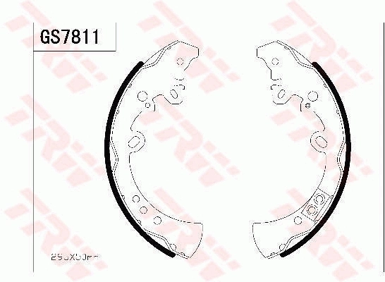 Brake Shoe Set