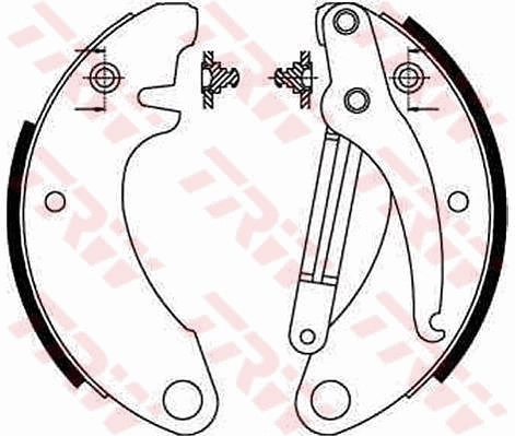 Brake Shoe Set