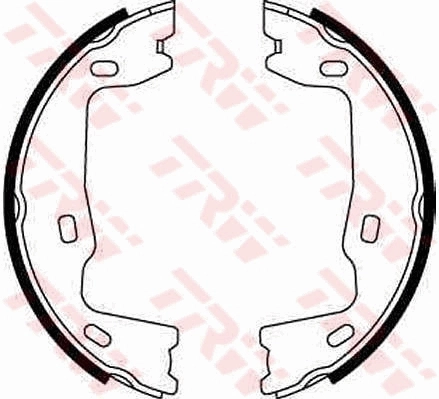 Brake Shoe Set, parking brake