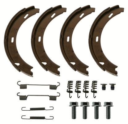 Brake Shoe Set, parking brake