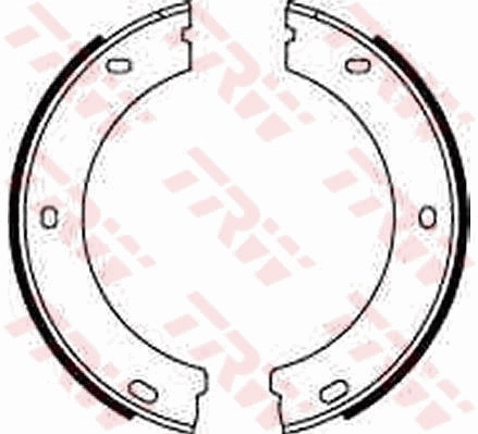 Brake Shoe Set, parking brake