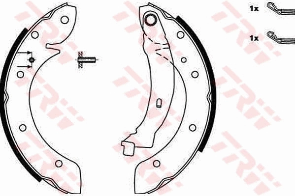 Brake Shoe Set