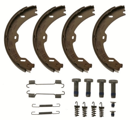 Brake Shoe Set, parking brake