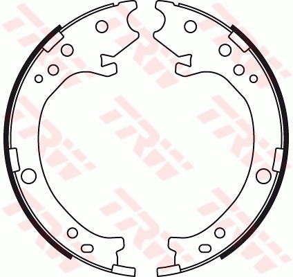 Brake Shoe Set, parking brake