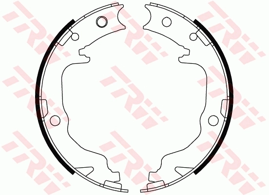 Brake Shoe Set, parking brake
