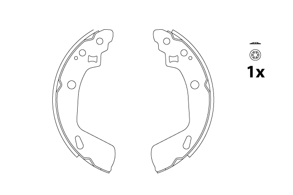Brake Shoe Set