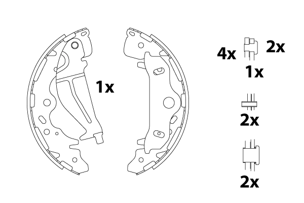 Brake Shoe Set