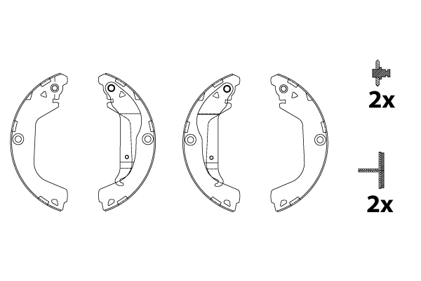 Brake Shoe Set