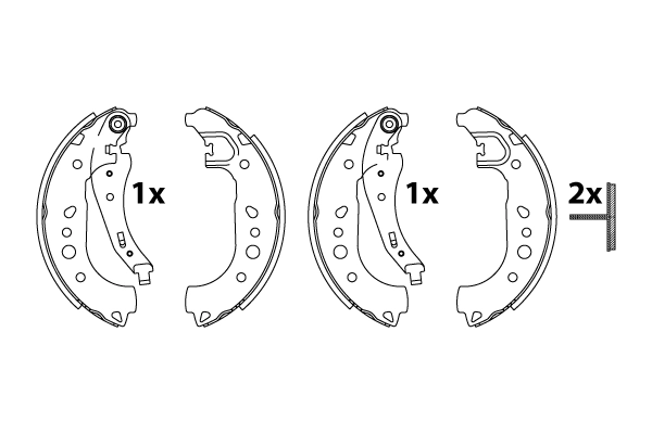Brake Shoe Set