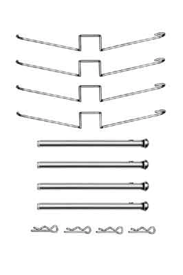 Accessory Kit, disc brake pad