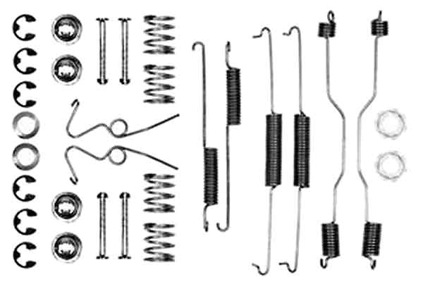 Accessory Kit, brake shoes