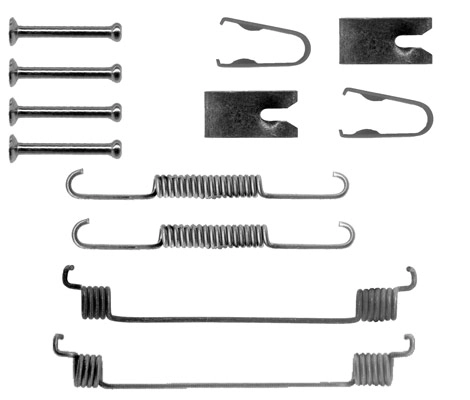 Accessory Kit, brake shoes