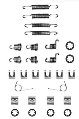 Accessory Kit, brake shoes
