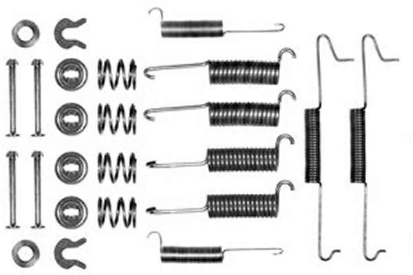 Accessory Kit, brake shoes