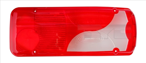 Lens, tail light assembly