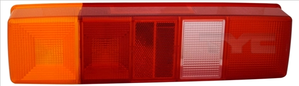 Lens, tail light assembly