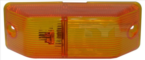 Lens, direction indicator