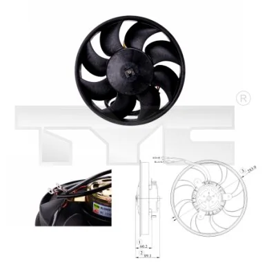 Fan, engine cooling