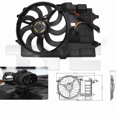 Fan, engine cooling