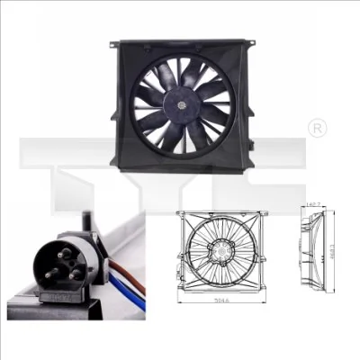 Fan, engine cooling