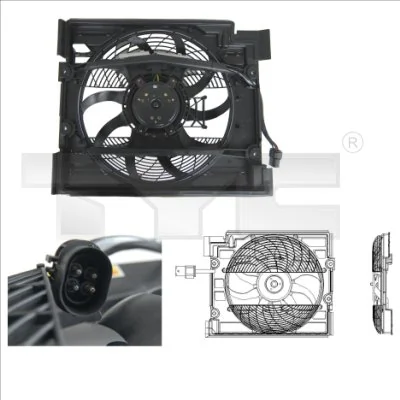 Fan, engine cooling