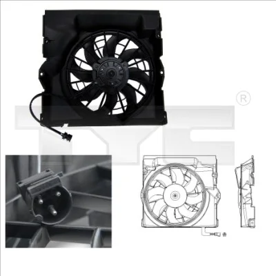 Fan, engine cooling