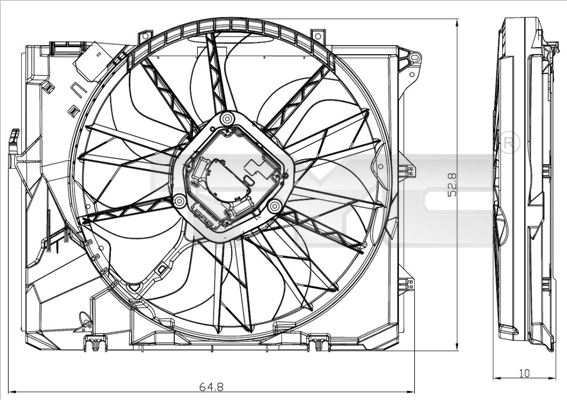 Fan, engine cooling