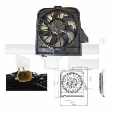 Fan, engine cooling