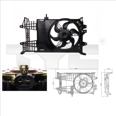 Fan, engine cooling