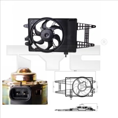 Fan, engine cooling