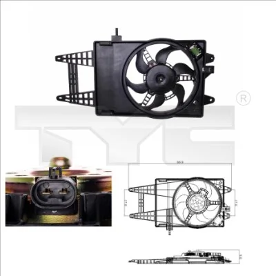 Fan, engine cooling