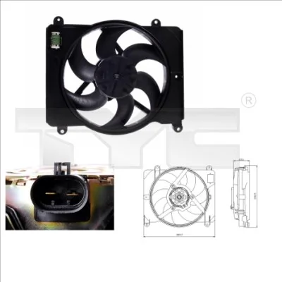 Fan, engine cooling