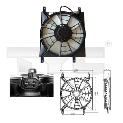 Fan, engine cooling