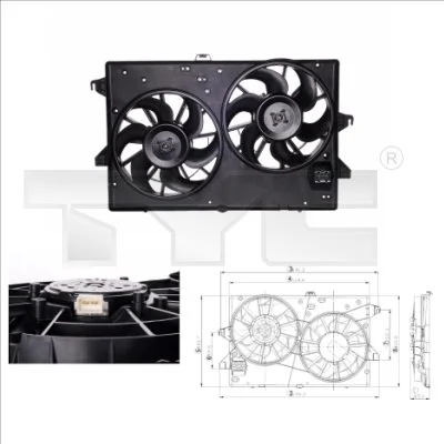 Fan, engine cooling