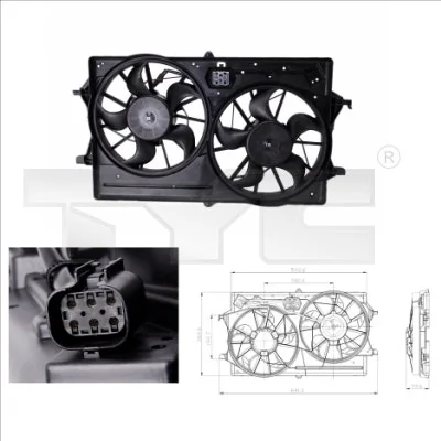 Fan, engine cooling
