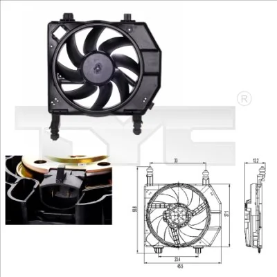 Fan, engine cooling
