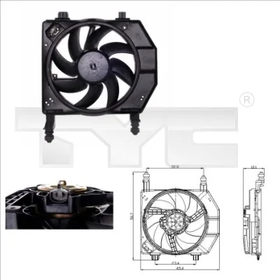 Fan, engine cooling