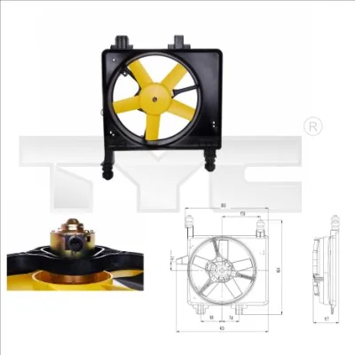Fan, engine cooling