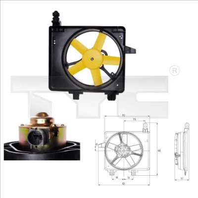 Fan, engine cooling