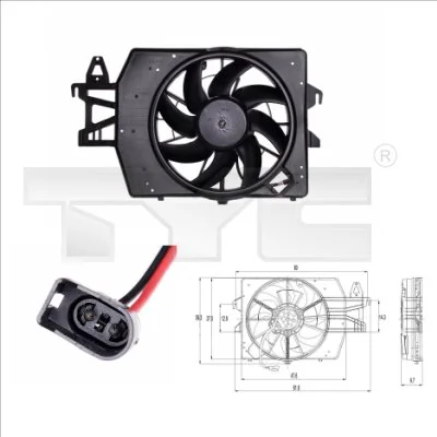 Fan, engine cooling