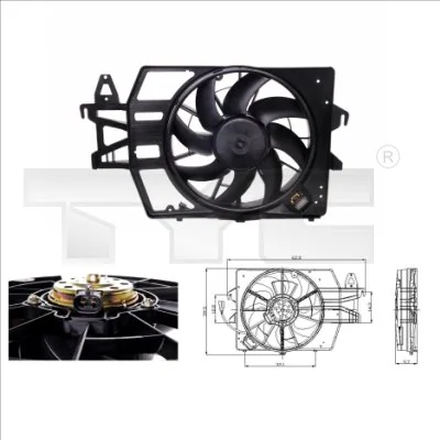 Fan, engine cooling