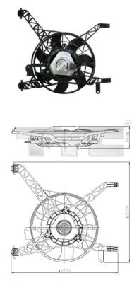 Fan, engine cooling