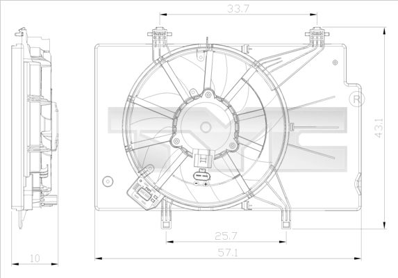 Fan, engine cooling