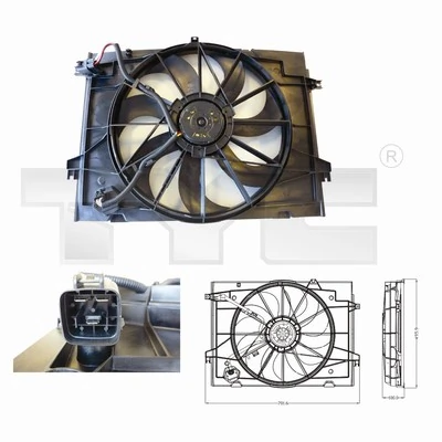 Fan, engine cooling