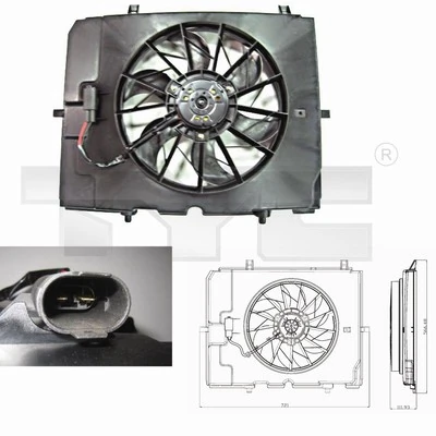 Fan, engine cooling