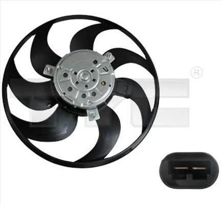 Fan, air conditioning condenser