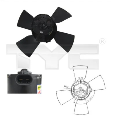 Fan, engine cooling
