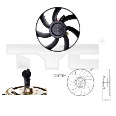 Fan, engine cooling