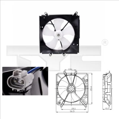 Fan, engine cooling