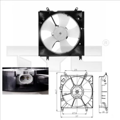 Fan, engine cooling